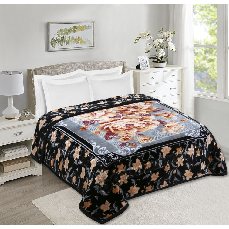 Plush outlet heavy blanket